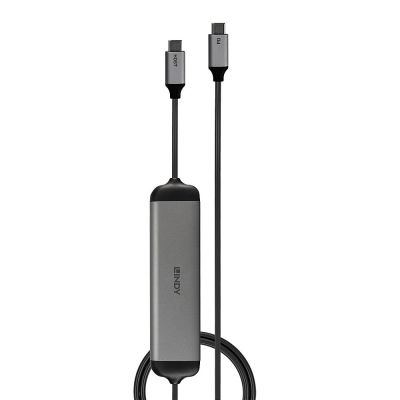 2. Lindy 43326 stacja dokująca Przewodowa USB 3.2 Gen 1 (3.1 Gen 1) Type-C Czarny, Szary