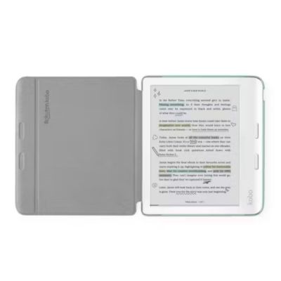 3. Etui Kobo Libra Colour Basic SleepCover Case Garden Green