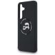 6. Etui Karl Lagerfeld Silicone Karl & Choupette Heads MagSafe na Samsung Galaxy S25 FE - czarne
