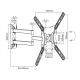 2. Equip 650407 uchwyt do telewizorów 139,7 cm (55") Czarny