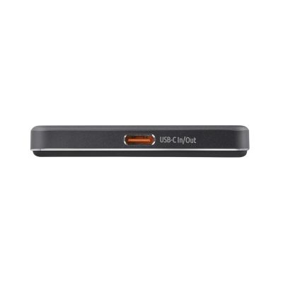 12. Intenso Magnetic Wireless Power Bank 5000 mAh Grey USB-C