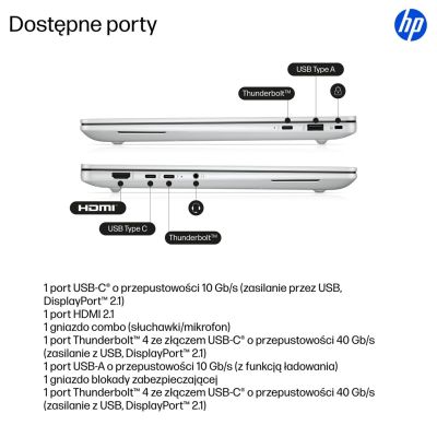 5. HP ZBook Ultra 14 G1a Ryzen AI MAX PRO 390 14.0"WUXGA IPS 400nits AG 32GB LPDDR5x-8533 SSD1TB Radeon 8050S Cam IR 5 MPx 74,5Wh W11Pro 3Y OnSite