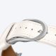 6. Skórzany pasek AMAZINGTHING Class Band do Apple Watch 45 / 46 / 49 mm - jasnobeżowy