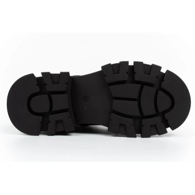 7. Lee Cooper buty zimowe damskie czarne ocieplane botki na zamek