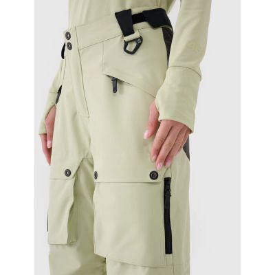 5. Spodnie snowboardowe membrana 10000 damskie 4F 4FWAW24TFTRF701-44S
