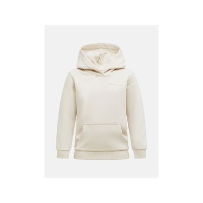Bluza juniorska PEAK PERFORMANCE Jr Original Small Logo Hood kolor beżowy