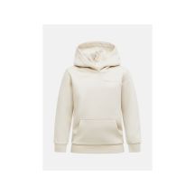 Bluza juniorska PEAK PERFORMANCE Jr Original Small Logo Hood kolor beżowy