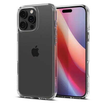 3. Etui Spigen Ultra Hybrid na iPhone 16 Pro - przezroczyste