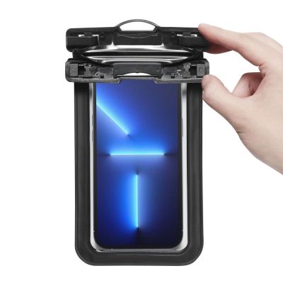 4. Etui Spigen Spigen Aqua Shield A601 wodoodporne IPX8 - czarne 2 szt.