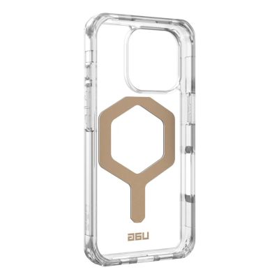 Obudowa ochronna UAG Plyo Magsafe do iPhone 16 Pro kompatybilna z MagSafe (ice/gold)