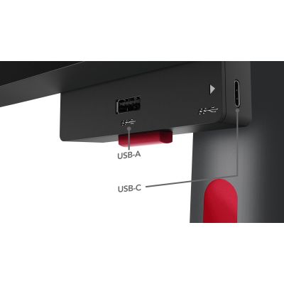 17. Lenovo ThinkVision P49w-30 monitor komputerowy 124,5 cm (49") 5120 x 1440 px Dual WQHD LED Czarny