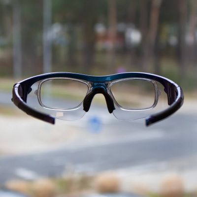 6. Okulary rowerowe Rockbros 10069 fotochromowe UV400 - niebieskie