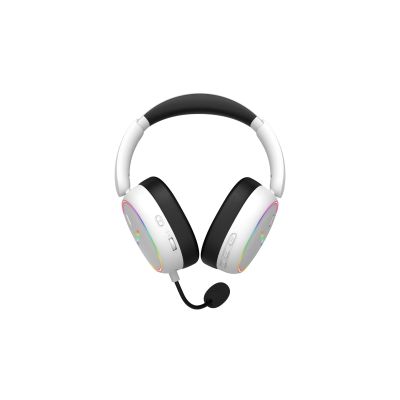 7. Słuchawki dla graczy Hator Phoenix 2 Wireless bezprzewodowe białe