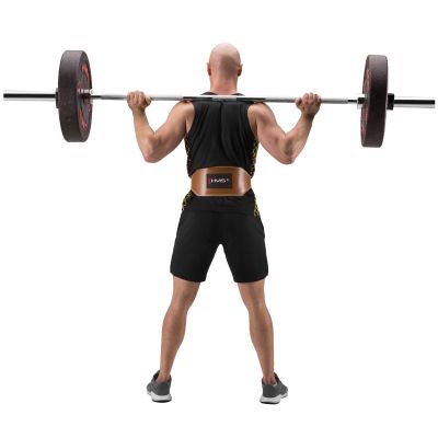 4. PA3998 BROWN ROZM. S PAS DO ĆWICZEŃ SIŁOWYCH HMS