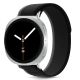 2. Pasek Tech-Protect Nylon Stripe na Samsung Galaxy Watch 40 / 44 / 46 mm - czarno-pomarańczowy