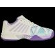 Buty sportowe damskie K-Swiss Express Light 3 Padel sneakersy białe/fioletowe (98900-182-M)