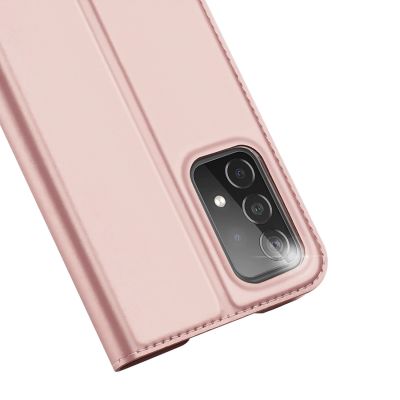 3. Dux Ducis Skin Pro kabura etui pokrowiec z klapką Samsung Galaxy A73 różowy
