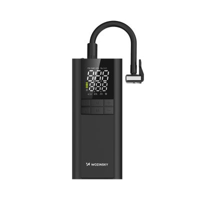 3. Kompresor Wozinsky WPEP-8000 pompka elektryczna powerbank 8000mAh latarka - czarny