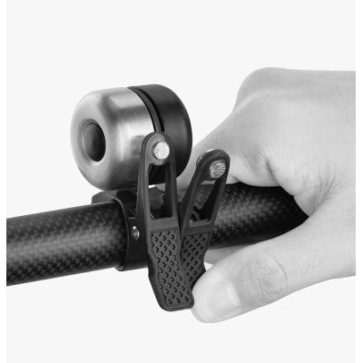 2. Rockbros dzwonek rowerowy srebrny