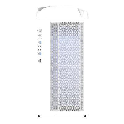 7. Gigabyte case C301 SZKŁO BIAŁE, ATX, Mid Tower, białe