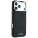 4. Etui Guess Perforated 4G Gold Logo Magsafe na iPhone 17 Pro / 18 Pro - czarne