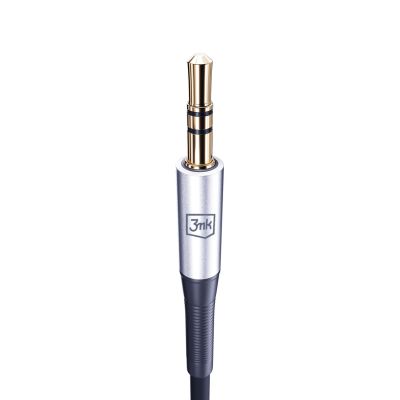 2. Kabel 3mk AUX minijack 3,5 mm / AUX minijack 3,5 mm