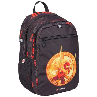 2. LEGO Ninjago Extended Backpack 20222-2502 Czarne One size