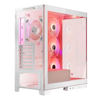 18. MODECOM OBUDOWA VOLCNO SPACE APEX ARGB MIDI WHITE