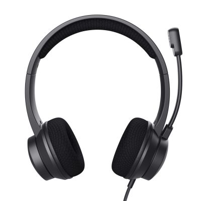 9. Zestaw słuchawkowy Trust HS-260 ENC Black