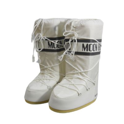 5. Damskie buty zimowe śniegowce Moon Boot MB Icon Nylon White - 80D1400440-A001
