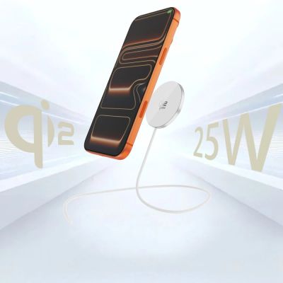 8. Ładowarka bezprzewodowa Tech-Protect A50 MagSafe 25W QI2.2 - biała