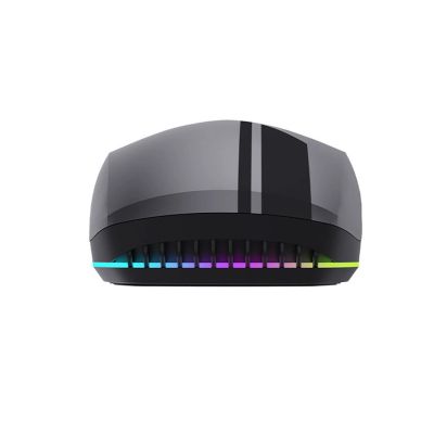 5. Mysz gamingowa Machenike M721 bezprzewodowa 10000 DPI z podświetleniem RGB - czarna