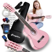 SUPRIMO JRC SET PK gitara klasyczna 1/4 różowa do