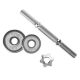 8. Sztangielki w walizce CHROME HMS 2x7,5kg STC15