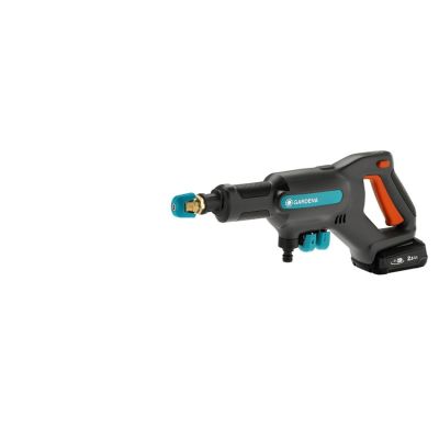 3. Gardena AquaClean 24/18V P4A podkładka ciśnieniowa Kompaktowy Bateria 250 l/h Czarny, Niebieski, Pomarańczowy