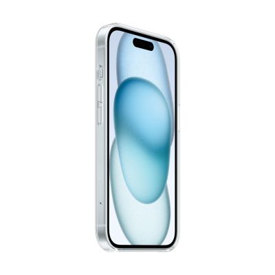 10. Apple - Obudowa tylna do telefonu komórkowego - Kompatybilna z MagSafe - Poliwęglan - Przezroczysta - do iPhone 15 (MXRK3ZM/A)