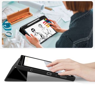 9. Etui Tech-Protect SC Pen Hybrid na Samsung Galaxy Tab A9 / A11 8.7 X110 / X115 / X133 / X135 - czarne