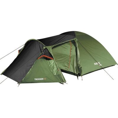 3. Namiot kempingowy NILS CAMP Trekker III NC6312 3 osobowy zielony
