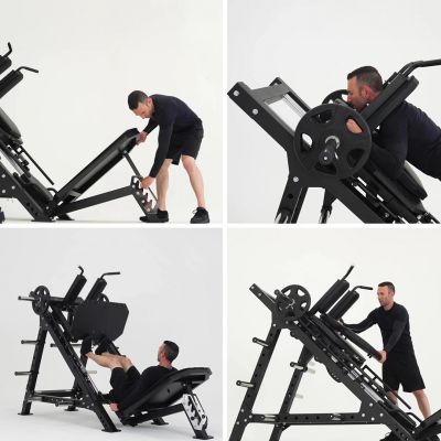 7. Suwnica na nogi HMS LP3175 Semi Commercial (17-51-006) Szary, Czarny