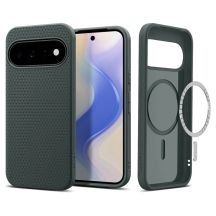 Etui Spigen Liquid Air Mag MagSafe na Google Pixel 11 - ciemnozielone