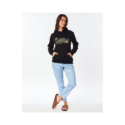 7. Bluza RIP CURL Playabella Script Hood - czarny