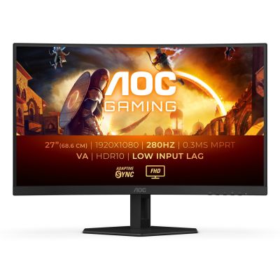 7. AOC G4 C27G4ZXE monitor komputerowy 68,6 cm (27") 1920 x 1080 px Full HD LED Czarny