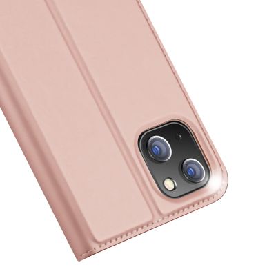 3. Dux Ducis Skin Pro kabura etui pokrowiec z klapką iPhone 14 Plus różowy