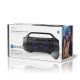 20. Głośnik Nedis Party Boombox 60W LED [60W/ 6Std Akku/ Bluetooth/ TWS/ LED]