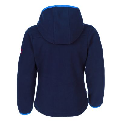 2. Kurtka polarowa dziecięca TrollKids Kids Stavanger Jacket navy/light blue wiatroszczelna niebieska (706-110)