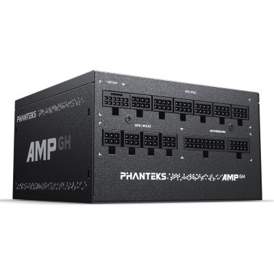 4. Zasilacz PHANTEKS AMP GH 1200W 80 PLUS Platinum Netzteil PCIe 5.1 ATX 3.1 1.200 Watt schwarz