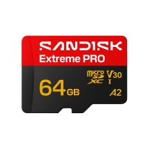 Sandisk Extreme Pro microSD UHS-I 64GB MicroSD 200MB/s(R) / 90MB/s(W)