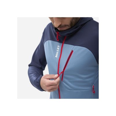 6. Bluza męska MILLET Lokka Hoodie Iii M niebieska