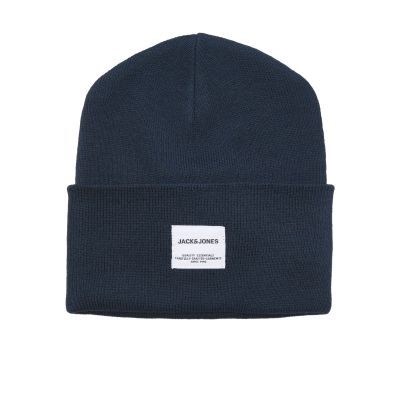 4. Jack&Jones czapka JACLONG KNIT BEANIE12150627 NAVY BLAZER