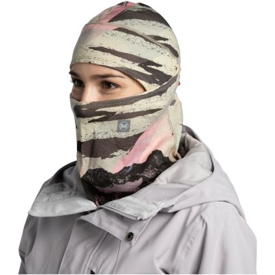 Kominiarka BUFF MERINO MW HINGED BALACLAVA STRAT MULTI   one size